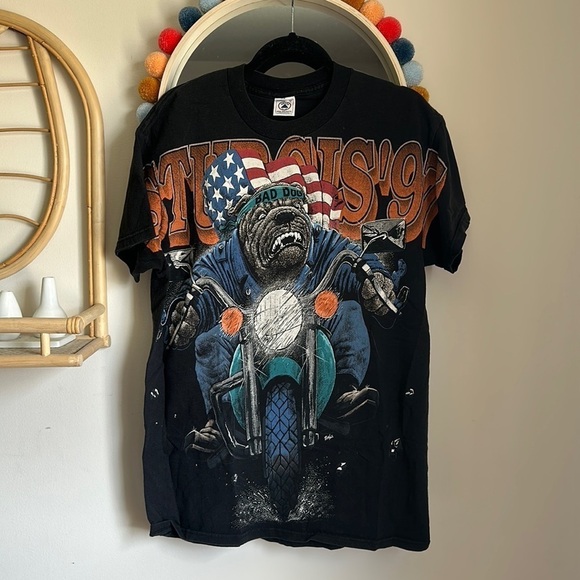 Vintage Sturgis 97 Graphic Tee - Picture 1 of 6
